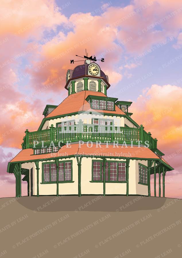 The Mount, Fleetwood, illustrated by Leah